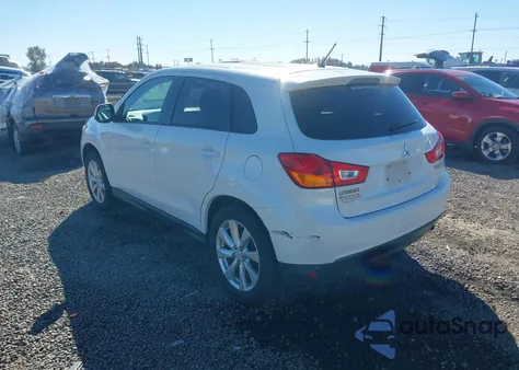 2015 Mitsubishi Outlander Sport Es from USA, damaged, VIN 4A4AP3AU1FE001391